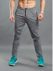 Grey Men Sport Long Pant