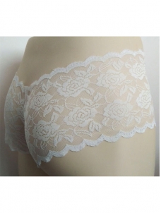 5 Colors Mens Lace Sexy Transparent Underwear 