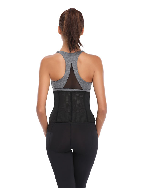 2018 Black Slimming Waist Trainer Corset Underbust Girdle