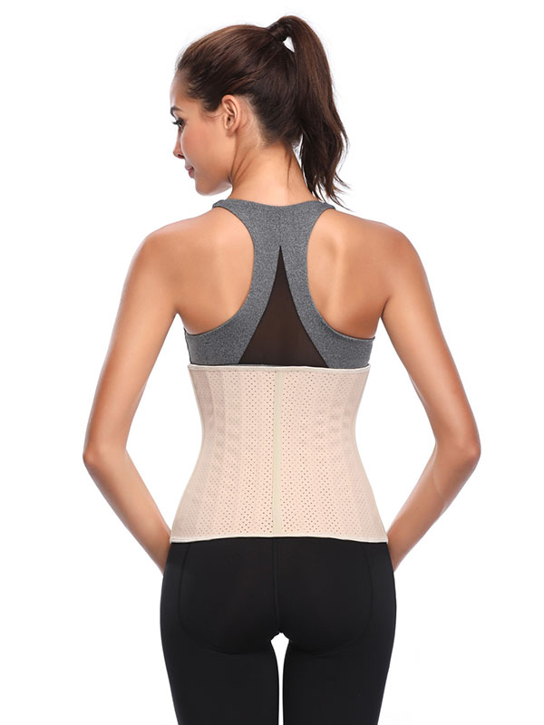 2018 New Arrival Women Waist Trainer Hot Bodyshaper Apricot