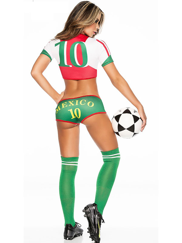 Mexico World Cup Short Sleeve T shirt Shorts Suit