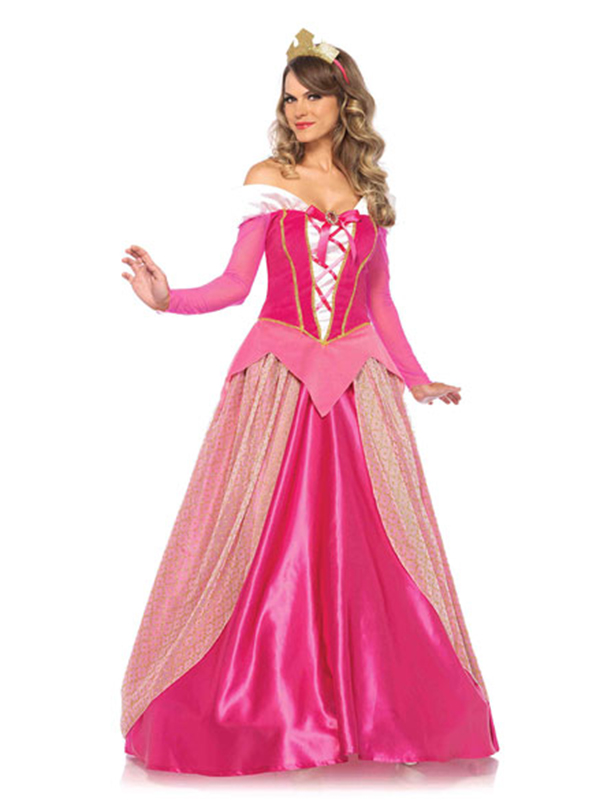 Sexy Sleeping Beauty Costume Princess Aurora Cosplay Fancy Dress