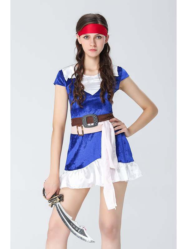 Women Pirates Of The Caribbean Costume Female Fancy Dress