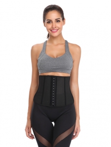 2018 Black Slimming Waist Trainer Corset Underbust Girdle