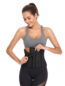 2018 Black Slimming Waist Trainer Corset Underbust Girdle