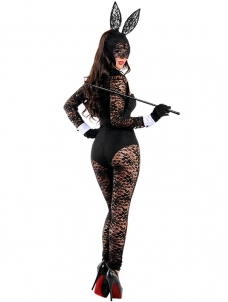 Sexy Lace Bunny Costume Jumpsuit