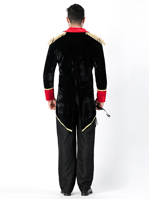 Handsome Men Hallter Magician Costume 