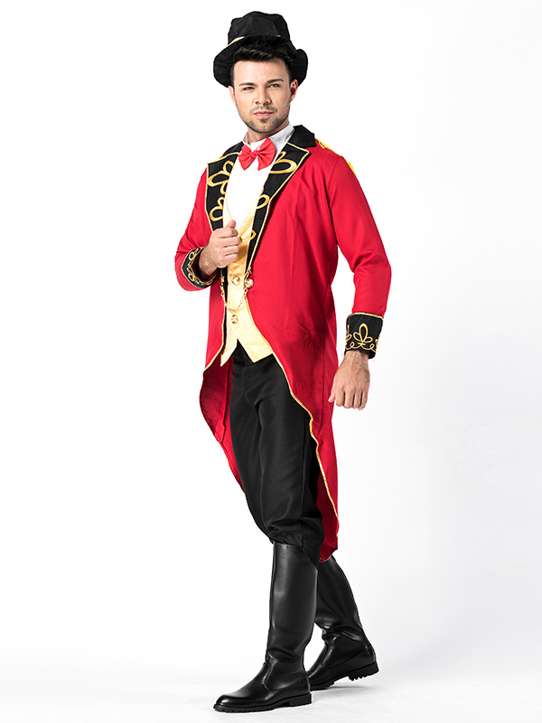 Men Magician Cosplay Halloween Costume