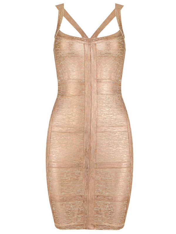 Sexy Women Sleeveless Bodycon Bandage Mini Dress