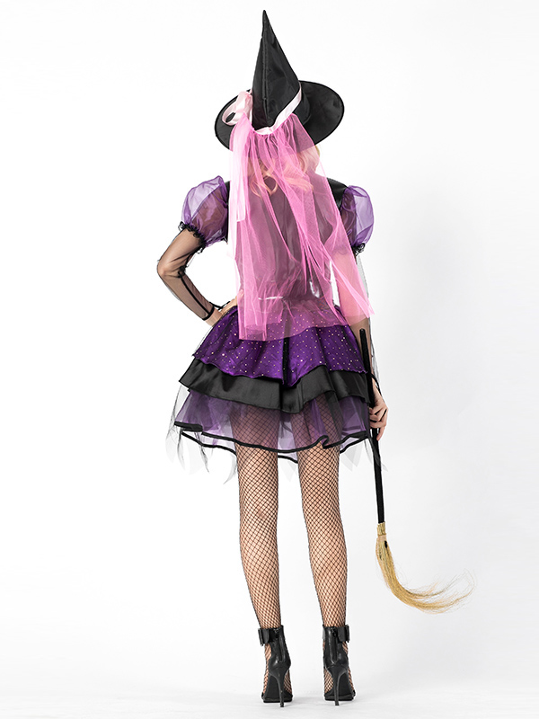 Witch Magic Cosplay Holloween Costume 