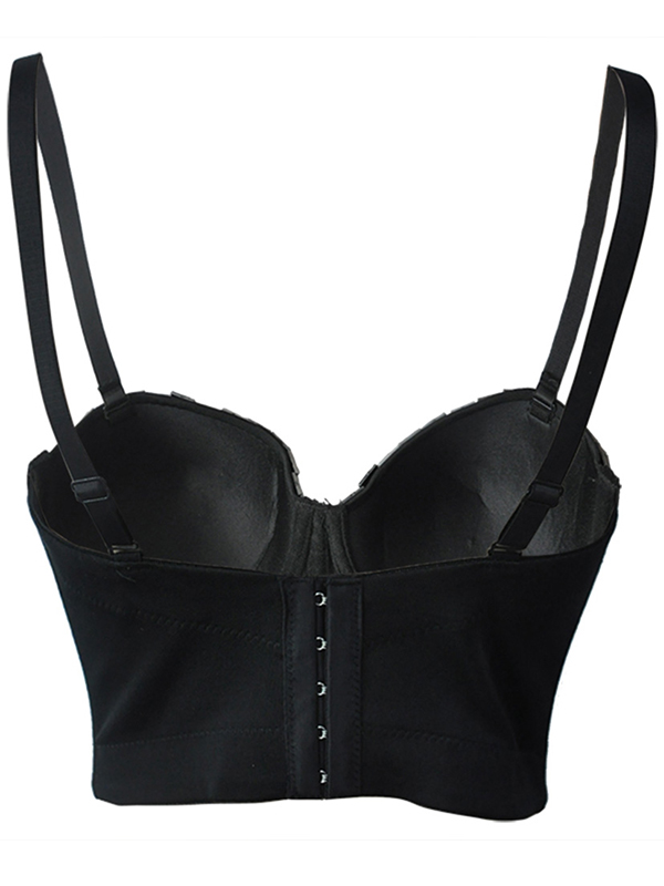 Women Hot Sexy Strap Bras Gold