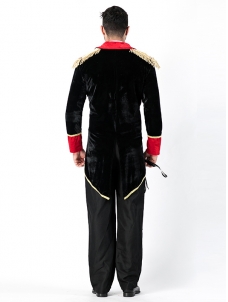 Handsome Men Hallter Magician Costume 