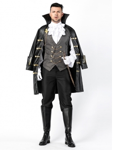 Men Halloween Carnival Vampire Cosplay Costume