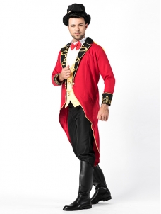 Men Magician Cosplay Halloween Costume 