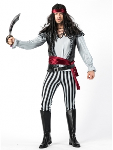 Men New Priate Cosply Costume