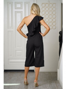 One Shoulder Sleeveless Half Pant Jumpsuit