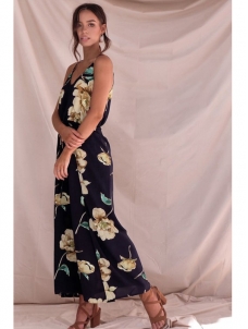 Summer Lace Strappy Long Jumpsuit