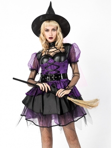 Witch Magic Cosplay Holloween Costume 
