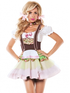 Women Sexy Cosplay Cut French Maid Costume