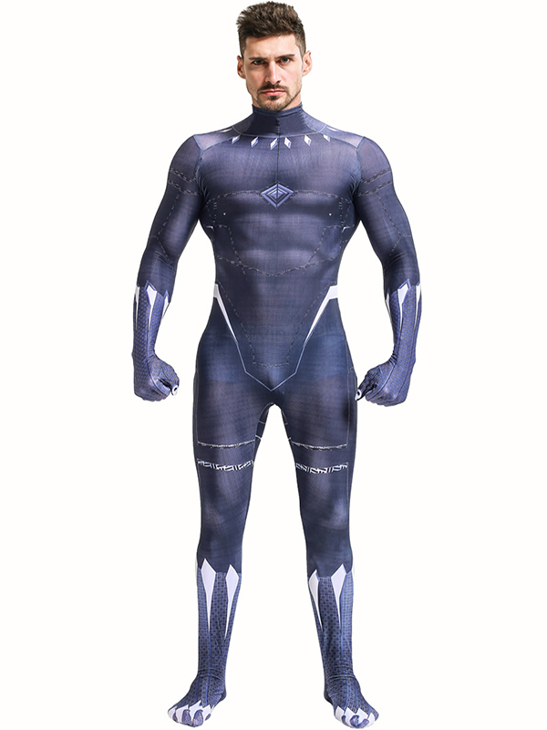 Panther Men Cosplay Costume without Helmet