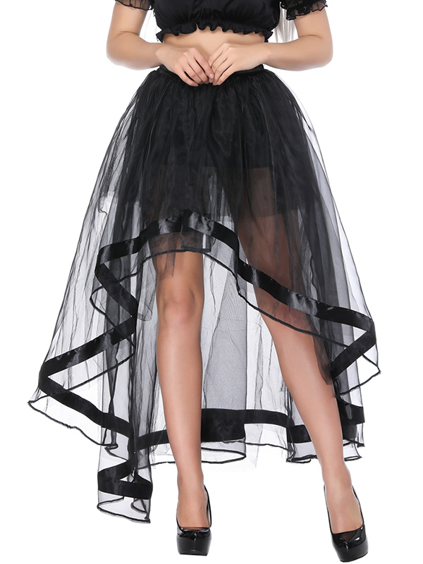 Women Fashion High-Low Tutu Skirt