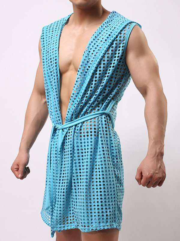 Fishnet  Men Lingerie without Bottoms