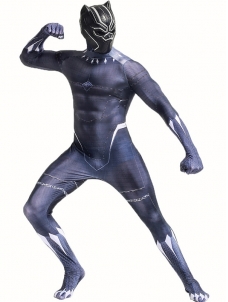 Panther Men Cosplay Costume without Helmet