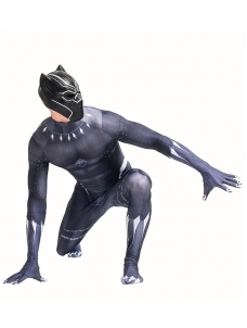 Panther Men Cosplay Costume without Helmet