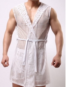 Fishnet  Men Lingerie without Bottoms