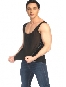 Sexy Transparent Men Tank