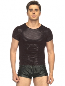 Vinyl Fitness Men Lingerie Black