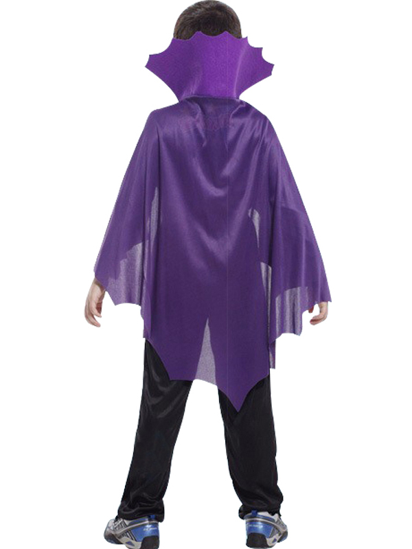 Child Vampire Blue Tulle Cloak Costume for Halloween