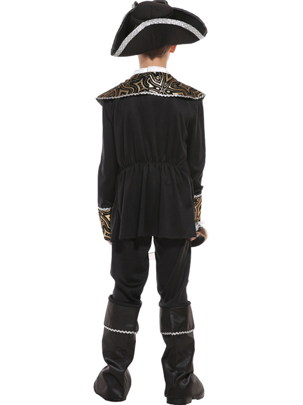 Deluxe Halloween Costume Pirate boy Costume