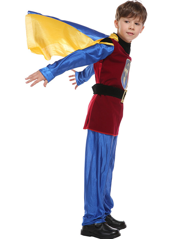 Kids Princes Halloween Cosplay Costume 