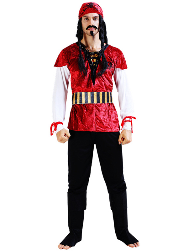 Men Adult Caribbean Pirate Costume