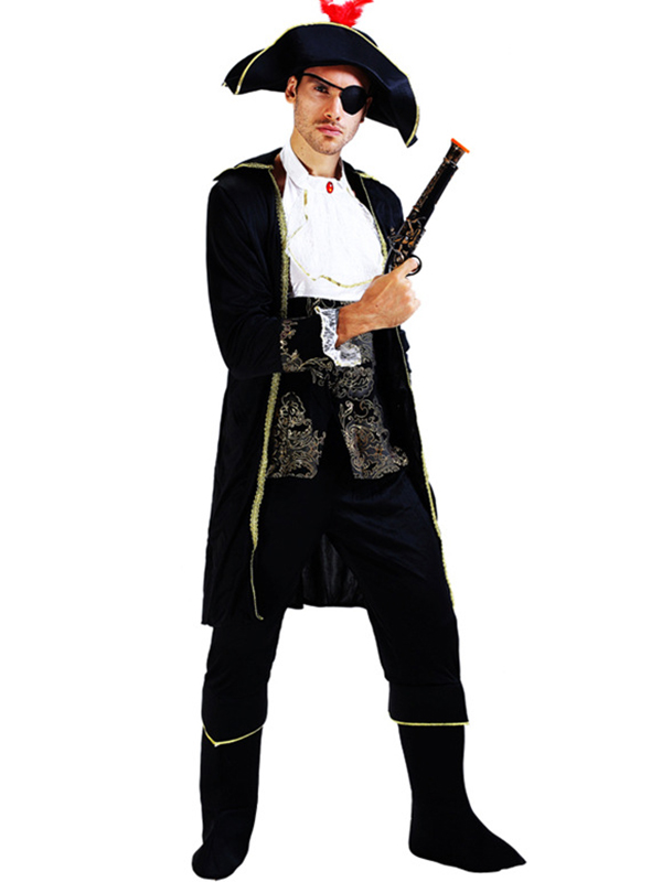 Men Classical Pirate Halloween Costume