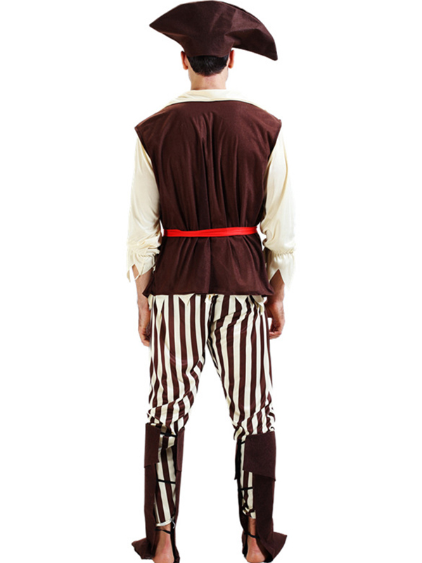 Men Cosplay Pirate Costume Performance Suit