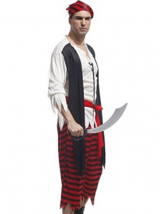 Caribbean Jack Men Cosplay Pirate Costume