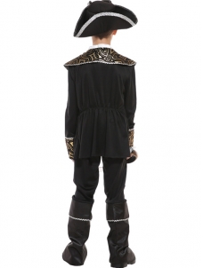 Deluxe Halloween Costume Pirate boy Costume