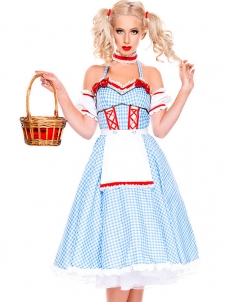 Dorothy Doll Girl Cute Dress Costume