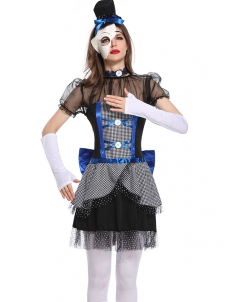 Fancy Female Vampire Dress Cosplay Costume