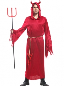 Halloween Masque Men Devil Costume 