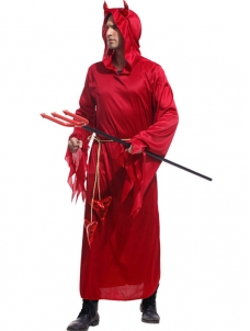 Halloween Masque Men Devil Costume 