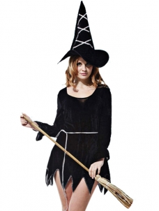 Lady Witch Costume Cosplay Fancy Dress