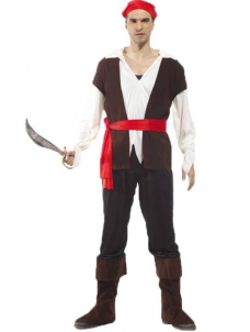 Masquerade Performance Pirate Men Costume