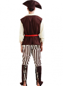 Men Cosplay Pirate Costume Performance Suit