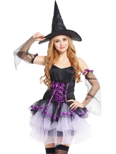 Sexy Witch Cosplay Ladies Dress Halloween Costume