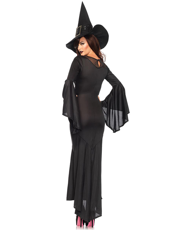 Halloween Costume Witch Long Dress