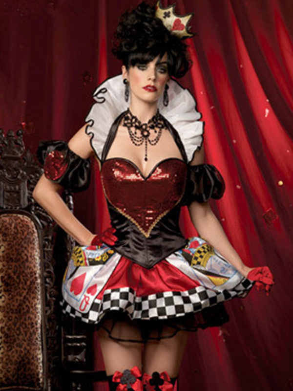 New Queen of Hearts Halloween Costume
