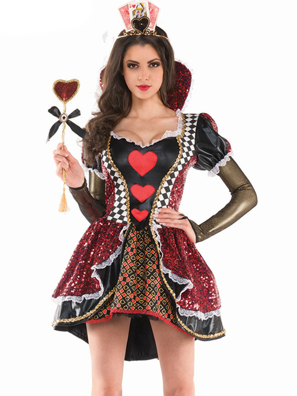 Women Queen Of Heart Costume